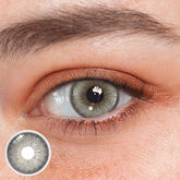 Lentes de contacto de color gris Eris